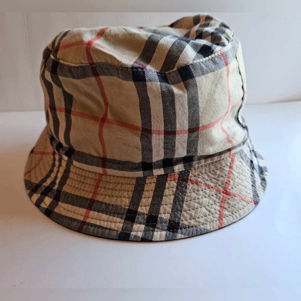 Burberry Beige Vintage Check Bucket Hat - Picture 10 of 11